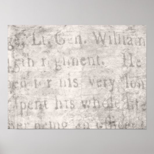 Antiek Sjabloon van de Tekst van het Gebied Blank Poster (Voorkant)