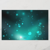 Antiek Skeleton Keys op groene achtergrond Briefpapier (Achterkant)