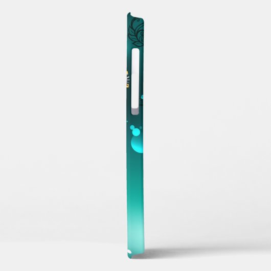 Antiek Skeleton Keys op groene achtergrond Case-Mate iPhone Case (Achterkant / Links)