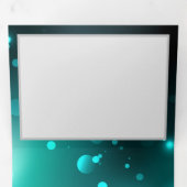 Antiek Skeleton Keys op groene achtergrond Drieluik Wenskaart (Binnenzijde eerst)