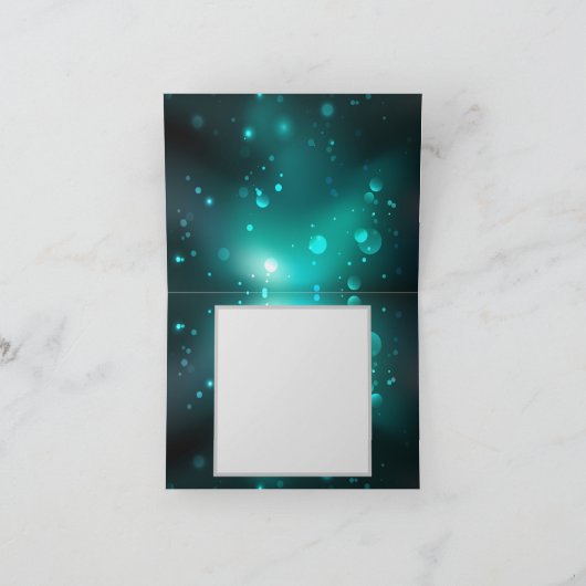 Antiek Skeleton Keys op groene achtergrond Notitiekaartje (Binnen)