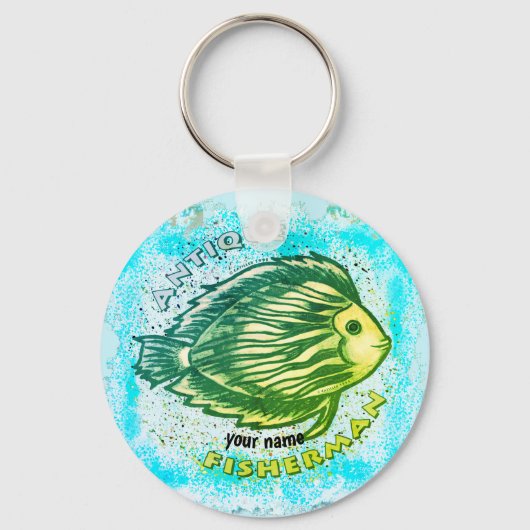 Antiek sleutelhanger (Voorkant)