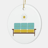 Antiek Sofa Keramisch Ornament (Links)