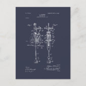 Antiek Speelgoed 1904 Patenttekening Briefkaart (Voorkant)