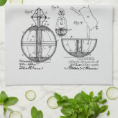 Antiek Speelgoed 1908 Roly Poly Patenttekening Theedoek (Gevouwen)