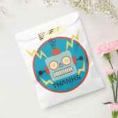 Antiek Speelgoed Robot Verjaardag Bedankzakje (Gezegeld)