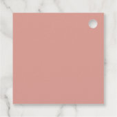 Antiek Spoolpatroonpatchwork Quilt Favor Tags Bedankjes Labels (Achterkant)