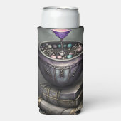 Antiek steampunk ketel | Stapel Spellbooks (Seltzer Voorkant)