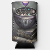 Antiek steampunk ketel | Stapel Spellbooks (Voorkant)