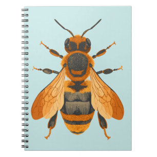 Antiek stijl Bumble Bee –  geïnspireerd Notitieboek