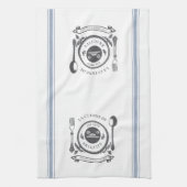 Antiek  Stijl Franse Koken Custom Naam Theedoek (Verticaal)