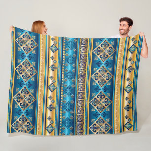  Antiek stijl - naadloos patroon 3 Fleece Deken