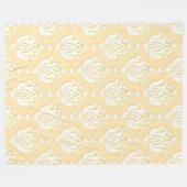 Antiek stijl - naadloos patroon 5A Fleece Deken (Voorkant (Horizontaal))