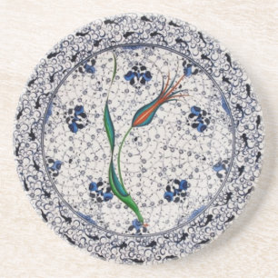 Antiek stijl Ottoman porcelain Zandsteen Onderzetter