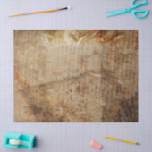 Antiek stijlhandschrift en Rozen Tissuepapier (Craft)