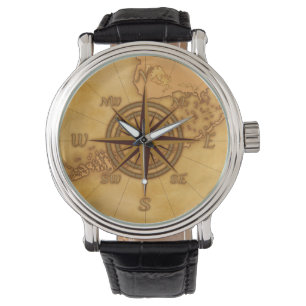 Antiek Stijlvol Roos Horloge