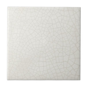 Antiek, stijlvolle look Solid White Repro van 4,5  Tegeltje