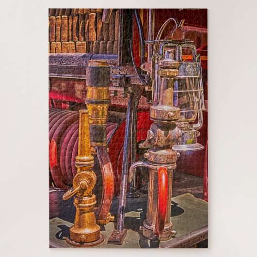 Antiek straalpijpen legpuzzel (Verticaal)