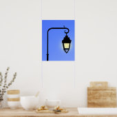Antiek straatlamp poster (Keuken)