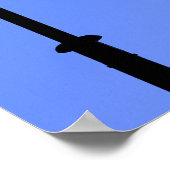 Antiek straatlamp poster (Hoek)