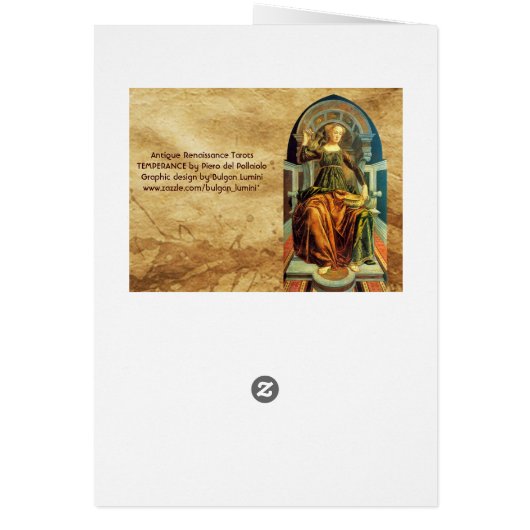 ANTIEK STREEFCIJFERS 14 / TEMPERANTIE (Achterkant)