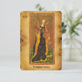 ANTIEK STREEFCIJFERS 14 / TEMPERANTIE AANKONDIGING (Staand voorkant)