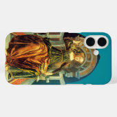 ANTIEK STREEFCIJFERS 14 / TEMPERANTIE Case-Mate iPhone CASE (Achterkant (horizontaal))