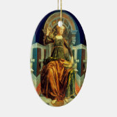 ANTIEK STREEFCIJFERS 14 / TEMPERANTIE KERAMISCH ORNAMENT (Rechts)