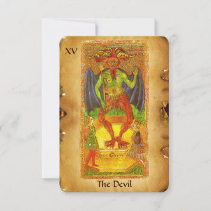 ANTIEK STREEFCIJFERS 15 / DEVIL AANKONDIGING