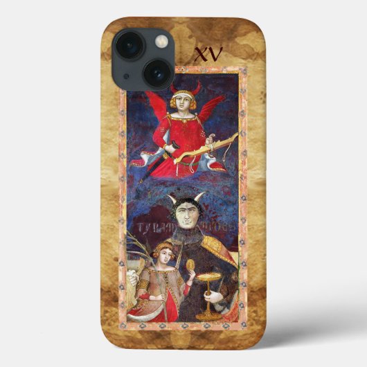 ANTIEK STREEFCIJFERS 15 / DEVIL Case-Mate iPhone CASE (Achterkant)