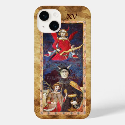 ANTIEK STREEFCIJFERS 15 / DEVIL Case-Mate iPhone CASE (Achterkant)