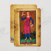 ANTIEK STREEFCIJFERS 18 / HET MOON AANKONDIGING (Voorkant / Achterkant)