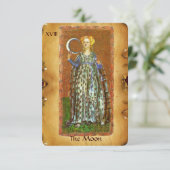 ANTIEK STREEFCIJFERS 18 / HET MOON AANKONDIGING (Staand voorkant)