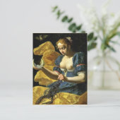 ANTIEK STREEFCIJFERS 18 / HET MOON BRIEFKAART (Staand voorkant)