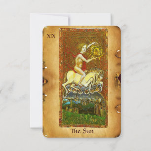 ANTIEK STREEFCIJFERS 19 / DE ZON AANKONDIGING