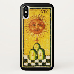ANTIEK STREEFCIJFERS 19 / DE ZON iPhone X HOESJE