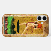 ANTIEK STREEFCIJFERS 19 / DE ZON Case-Mate iPhone CASE (Achterkant (horizontaal))