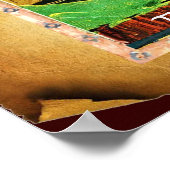 ANTIEK STREEFCIJFERS 19 / DE ZON POSTER (Hoek)