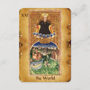 ANTIEK STREEFCIJFERS 21 / DE WERELD AANKONDIGING