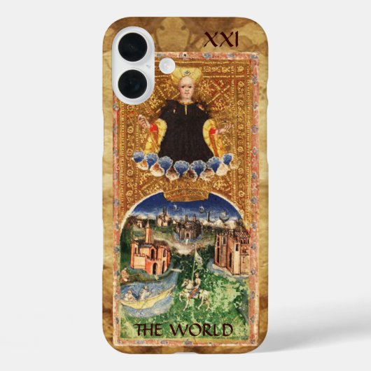 ANTIEK STREEFCIJFERS 21 / DE WERELD Case-Mate iPhone CASE (Achterkant)