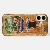 ANTIEK STREEFCIJFERS 21 / DE WERELD Case-Mate iPhone CASE (Achterkant (horizontaal))