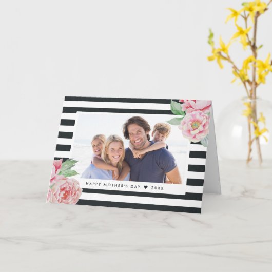 Antiek Streep | van de Houtskool van de Pioen de Kaart (Gele Bloem)