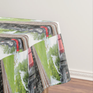 Antiek stuurmachinetraining tafelkleed