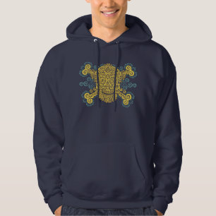 Antiek suikerriet Schaal en kruisbeenderen 2c Hoodie