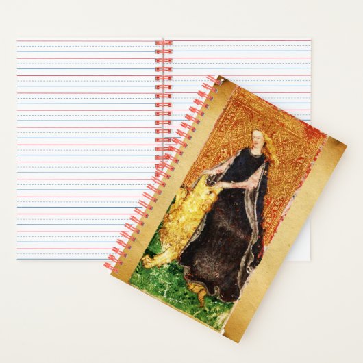 ANTIEK TAROTEN / FORTITUDE EN DEVIL TAROT NOTITIEBOEK (Binnen)