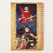 ANTIEK TAROTEN / FORTITUDE EN DEVIL TAROT NOTITIEBOEK (Achterkant)