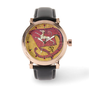 ANTIEK TAROTS, HOF KAARTEN VLAG VAN HONDEN MONOGRA HORLOGE