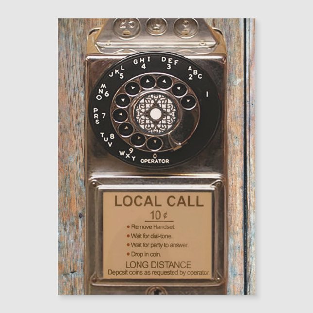 Antiek telefoontoestel met mobiele telefoon robuus (Voorkant)