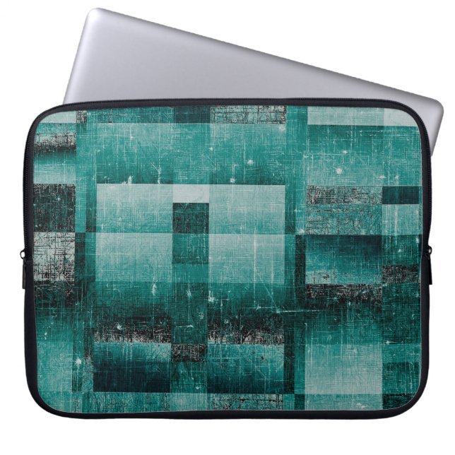 Antiek  textuurbackaardabstract, gerijpt, ag laptop sleeve (Voorkant)