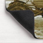 Antiek tractor Mousepad Muismat (Hoek)
